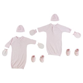 UD_Preemie Gown, Cap, Mittens And Booties - 8 Pc Set Cs_0066