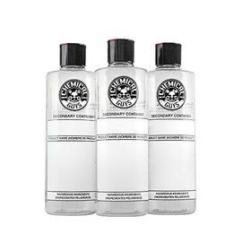 Chemical Guys Botella de Dilución con Tapón de Pico, 473 ml, Paquete de 3, ACC139