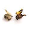 Vingtaine H7369-WH- Tortoise Shell Butterfly Mini Clip Hair Claw Cute