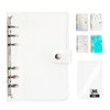SFTRADE A6 Sealing Pad, Clear, Girls, Removable, Size, 6 Holes,