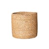 SGB-01 Natural Sedge Grass Basket 5.5"x5.5"