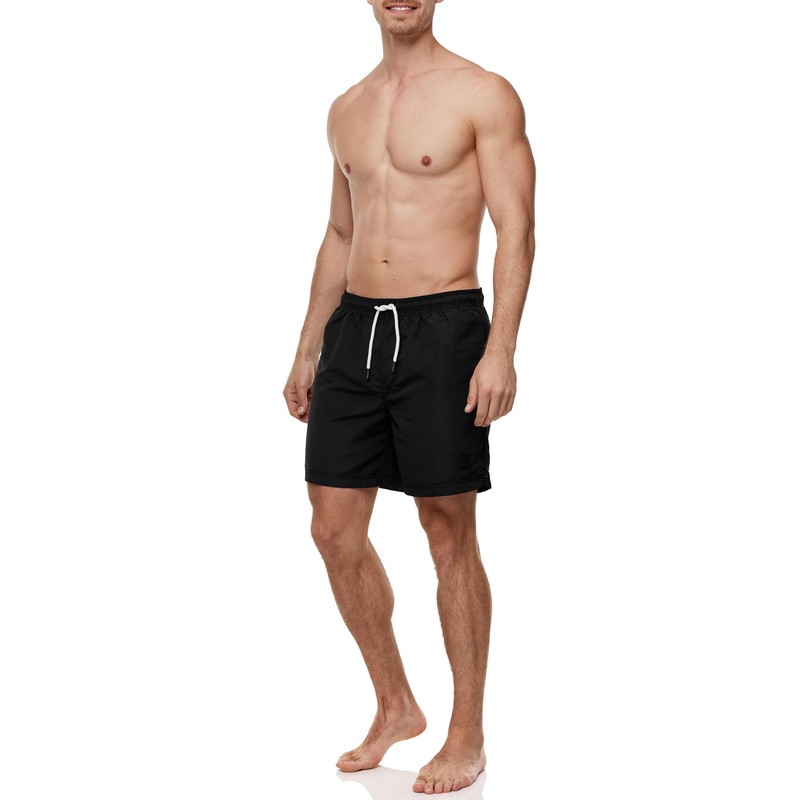 Indicode Men's Ferguson Swimming Trunks with 3 Pockets and Drawstring,