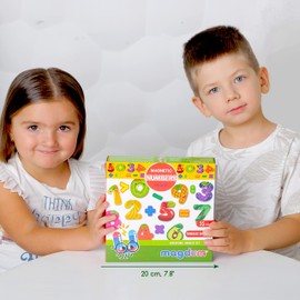 Fridge Magnets Children's magdum Magnetic Numbers - 35 Large Fridge Magnets for Toddlers - Children's Magnets for Magnetic Board Children - Numbers Magnets Fridge - Magnetic Game - Magnetic Board