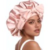Rnamgih Sleep for Women, Bonnet with Tie Band Cap for
