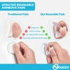 Neoera Door Stopper Wall Protector (Clear, 8pack)-Quiet, Shock Absorbent Gel