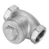 Oumefar 1pc 3/4" Check Valve Stainless Steel Swing Non Return