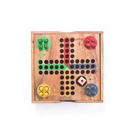 Pin Ludo Wooden Board Game