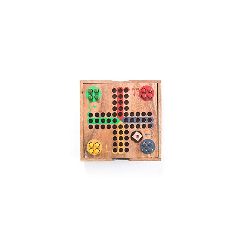 Pin Ludo Wooden Board Game