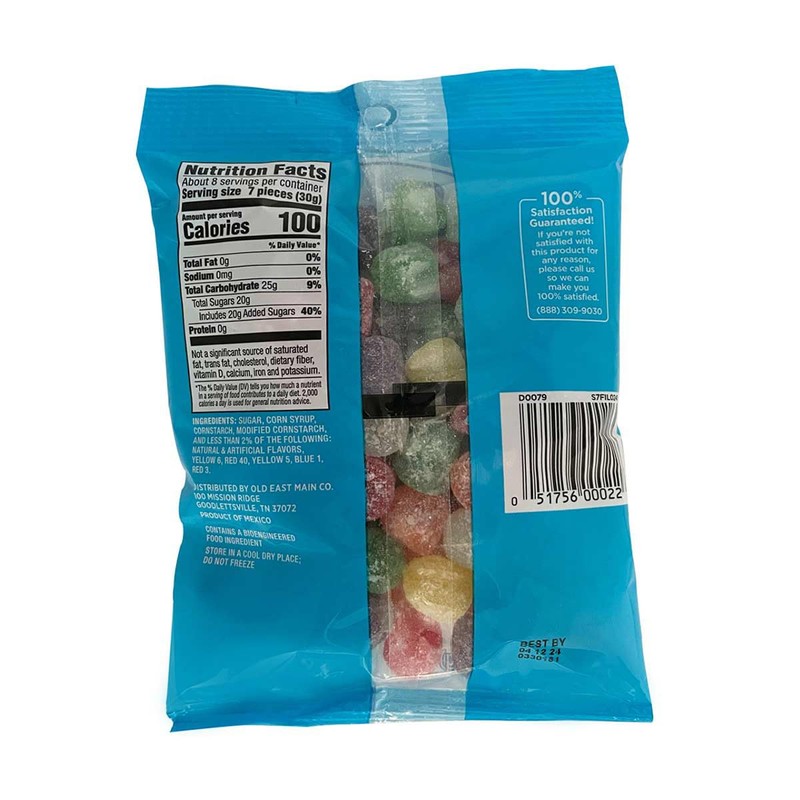 Sweet Smiles Spice Drops Jelly Candy 9 Oz Bag