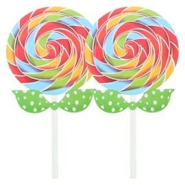 Wedding Decorations Pcs Large Lollipop Decoration Photo Booth Prop Simulation Candy Ornament for Party Carnival Cosplay Birthday Party Supplies Photo Booth Props Wedding Decor