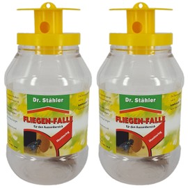 Dr. Stähler 001335 Organic Fly Trap for Patios, Gardens & Balconies with Long-Lasting Effect