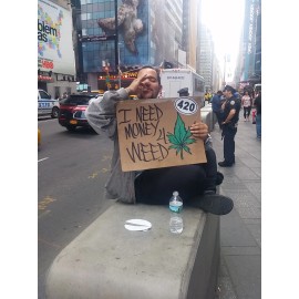 420 (Four Twenty) / NOS 4x6 Oval Vinyl Sticker / Decal