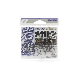 OWNER Single Hook GO-37 Reef Megaton Lock Hook No. 1 11671