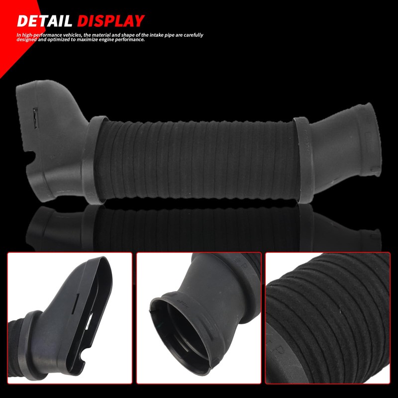 Bomunik 2 PCS Air Cleaner intake Duct Hose Pair LH