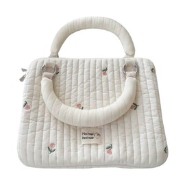 Tablet Sleeve Case Waterproof Nylon Wear Resistant Comfortable Handle Tablet Handbag for Outdoor Travel Office for 14in Tablet