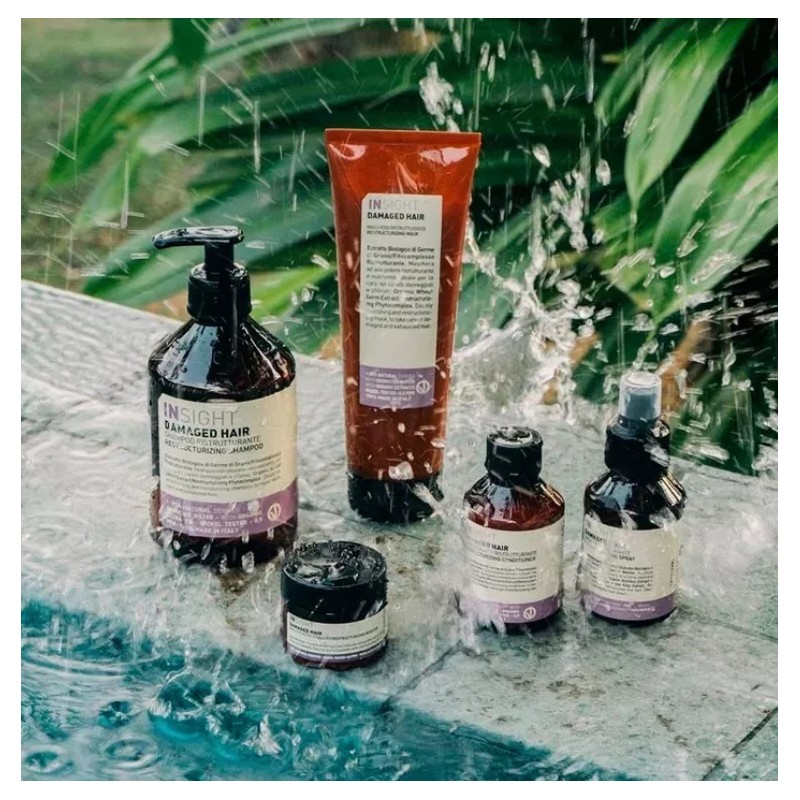 Insight Damage Hair Shampoo Restructurizing 900ml Reparador