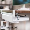VIVO 16 inch Clamp-On Sliding Pull-out Drawer without Shell for