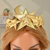 Yean Gold Star Headband Moon Goddes Hair Hoop Festival Hair
