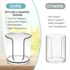 2 Pack Bathroom Cup Dispenser - Countertop 3 oz Bathroom