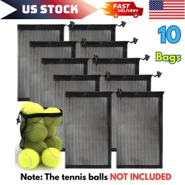 Unbranded 10 Pc Mesh Bag Mesh Drawstring Bag Mesh Storage Bags Net Bag Mesh bags
