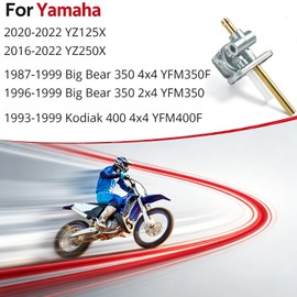 Fuel Valve Petcock for Yamaha Big Bear 350 Kodiak 400 4WD YZ125X 2HR245000200