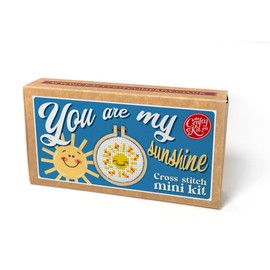 You are My Sunshine Mini Matchbox Cross Stitch Craft Kit