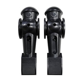 Tornado Foosball Counterbalanced Black Foosball Men