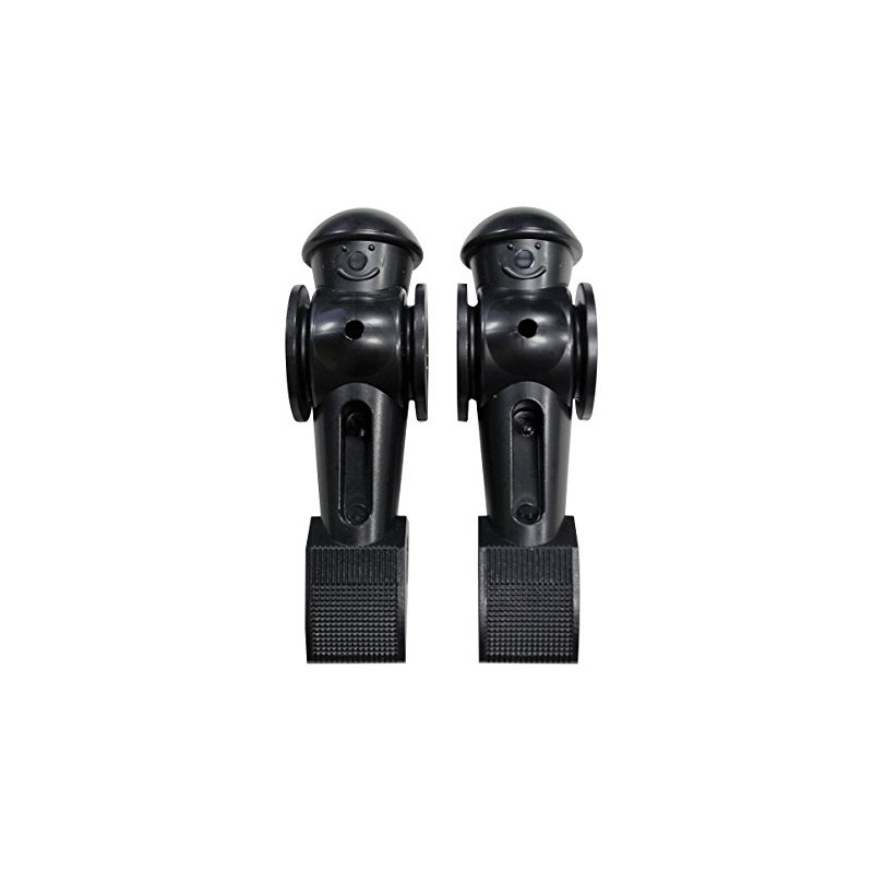 Tornado Foosball Counterbalanced Black Foosball Men