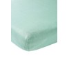 Meyco Baby Fitted Sheet Cradle – Plain New Mint –