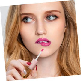 Minkissy 12 Pcs DIY Lip Gloss Tube Set Compact Lip Plumping Gloss Containers Plastic