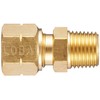 Flowbar RUO-0208 1/4x8mm Single End Straight Ring Joint for Copper