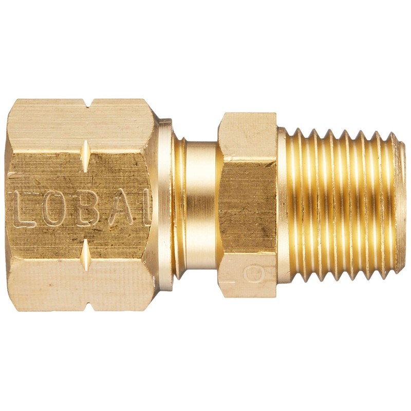 Flowbar RUO-0208 1/4x8mm Single End Straight Ring Joint for Copper