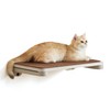 Feandrea Clickat Cat Shelf, Cat Wall Shelf, Wall-Mounted Cat Perch