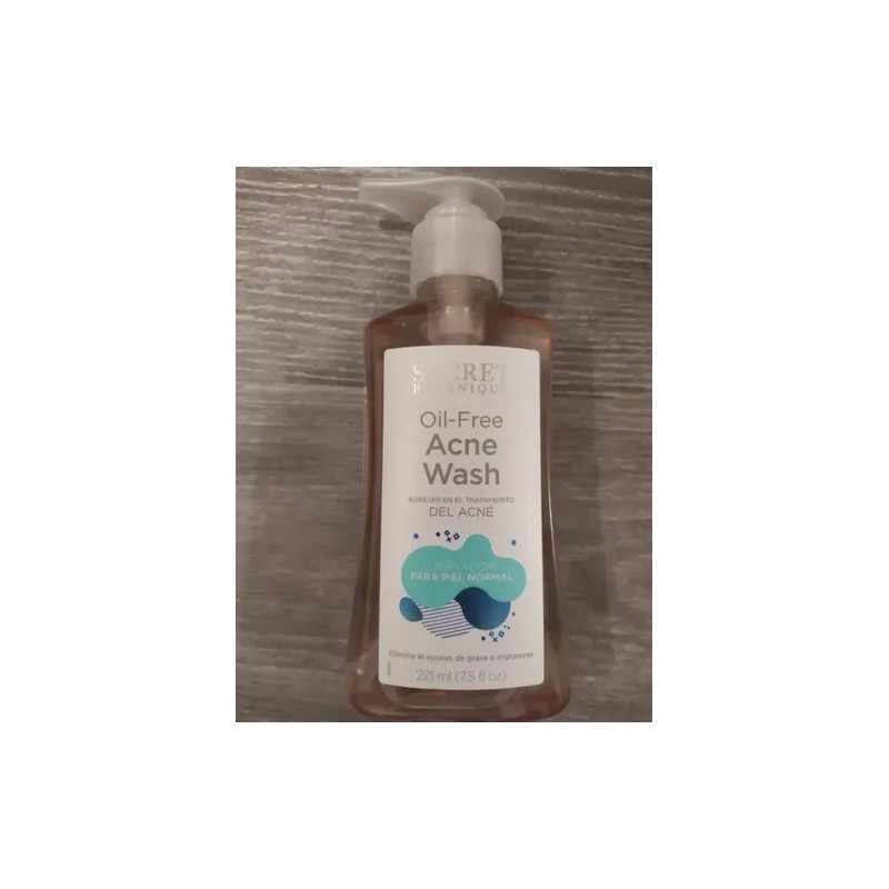 Gel Anti Acne Limpiador Secret Botanique Piel Normal 221ml
