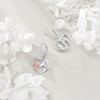 YFN Horse Earrings Girls Heart Drop Earrings 925 Sterling Silver