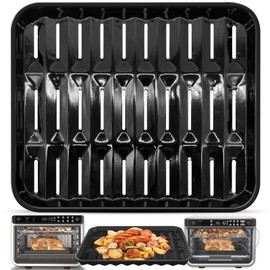 Air Fryer Grill Pan for Ninja Foodi DT251 Digital Air Fryer Countertop Oven, Air Fryer Grill Plate Crisper Plate Rack Accessories Replacement Parts Tray, Not suitable other model