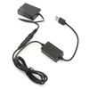 LPE8 Dummy Battery DC Coupler Power Adapter with USB Drive
