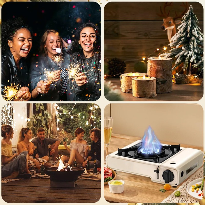 VEHHE Rechargeable Lighter, Windproof Flameless Extended Electric Candle Lighter with