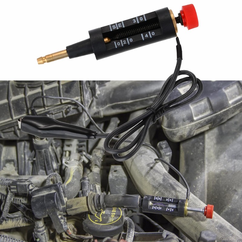 Savildo Ignition Coil Tester Adjustable Spark Coil-on Tester Spark Plug