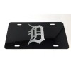 BLVD Detroit Tigers LOGO Car Tag Diamond Etched on Aluminum