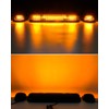 Partsam 3PCS 30LED Cab Marker Roof Running Lights Assembly Compatible
