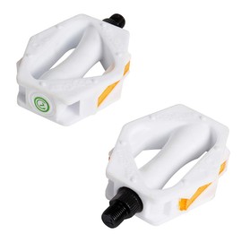 DRBIKE Replacement Bike Pedals for 16" 18" Inch Kids Bike 1/2 Inch Thread Child Bicycle Pedals White