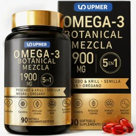 Omega 3 1900mg Krill Nigella Astaxantina 90 Capsulas                                                                                                  