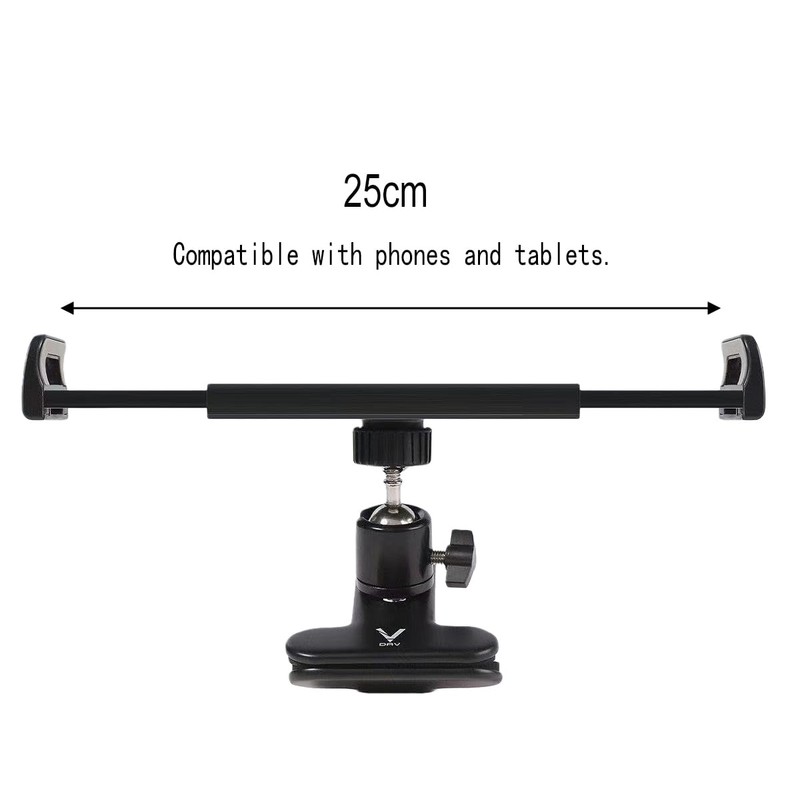 360-Degree Rotating Drawing Stand, Adjustable Tablet and Phone Holder Mount