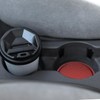 sourcing map 4pcs Car Cup Coasters Universal PVC Car Cup