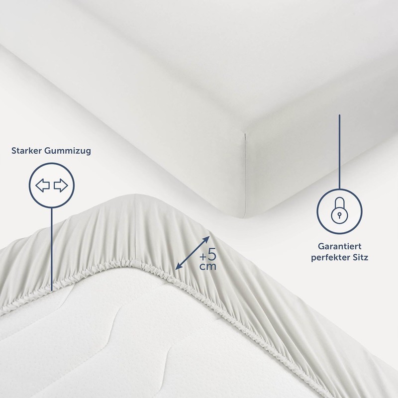 Blumtal Fitted Sheet Microfiber Fitted Sheet