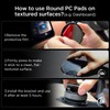 MSXTTLY Vacuum Magnetic Phone Holder for Car Suction Cup Phone
