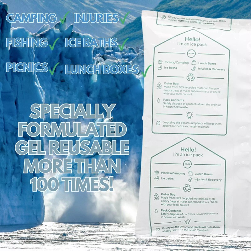 Reusable Ice Gel Pack Multipurpose Ice Cold Pack Sport Injury