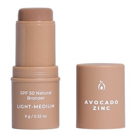 Avocado Zinc SPF50 Natural Bronzer, Medium - Dark 9g