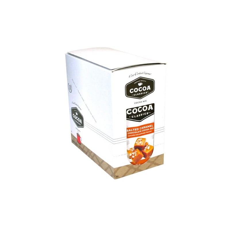 New Cocoa Classics Salted Caramel & Chocolate Cocoa Mix, 1.25